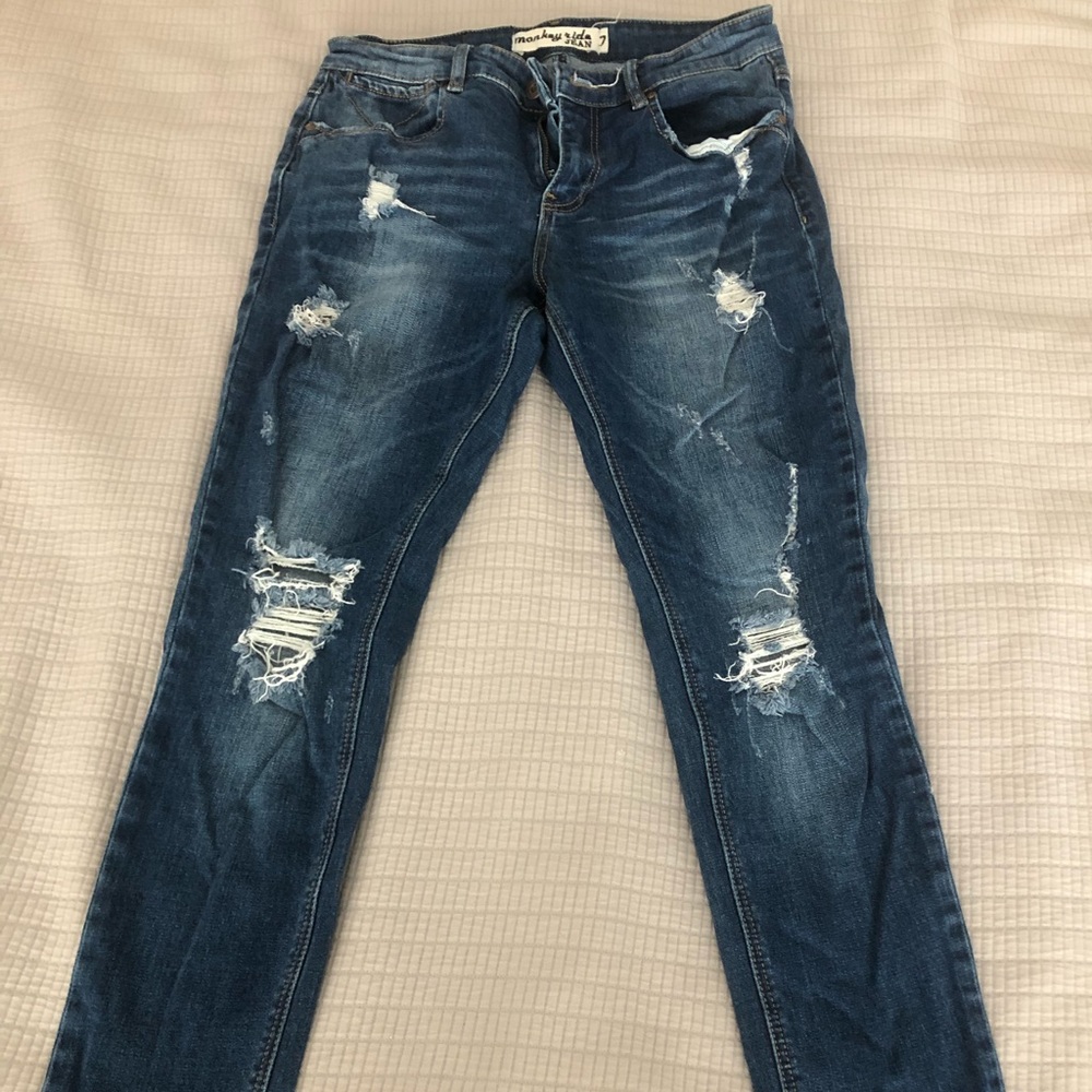 Shop Stevie- Monkey Ride Jean size 7